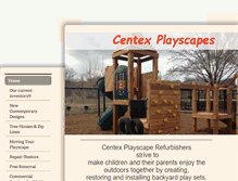 Tablet Screenshot of centexplayscaperefurbishers.com